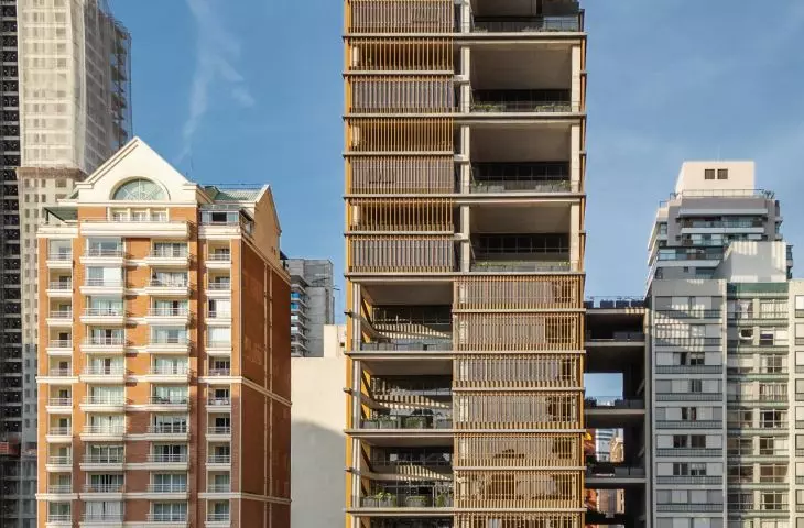 Capote 210 w São Paulo projektu Andrade Morettin Arquitetos