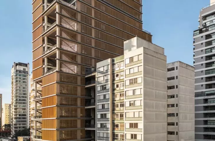 Capote 210 w São Paulo projektu Andrade Morettin Arquitetos