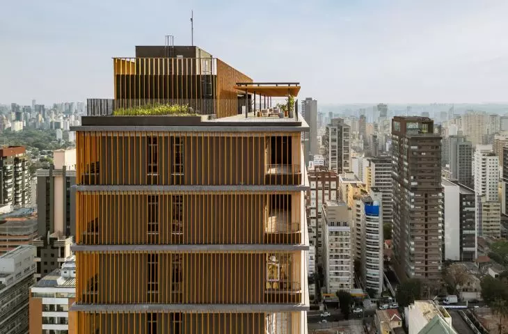 Capote 210 w São Paulo projektu Andrade Morettin Arquitetos