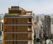 Capote 210 w São Paulo projektu Andrade Morettin Arquitetos