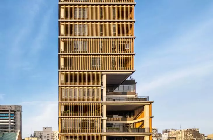 Capote 210 w São Paulo projektu Andrade Morettin Arquitetos