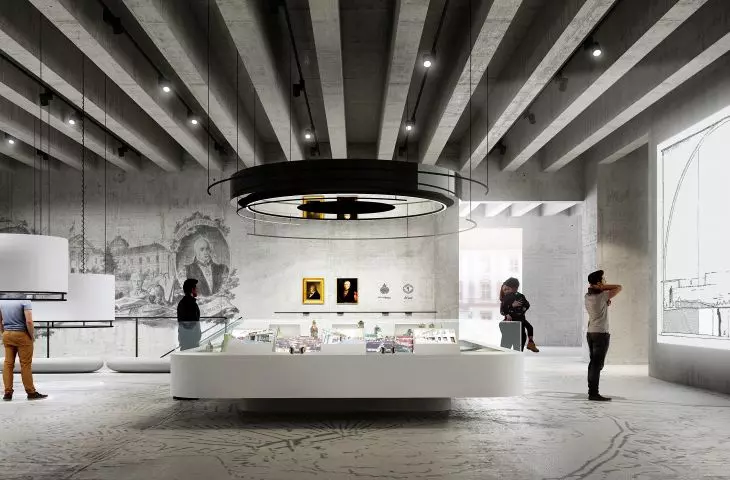 First place, permanent exhibition arrangement project