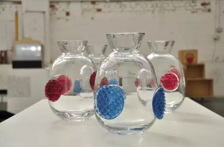 Crystal vaze, projekt Sebastian Pietkiewicz 