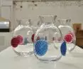 Crystal vaze, designed by Sebastian Pietkiewicz 
