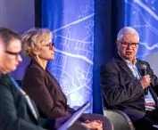 The panel discussion “Financing Water Management in Poland” was moderated by Prof. Jerzy Hausner