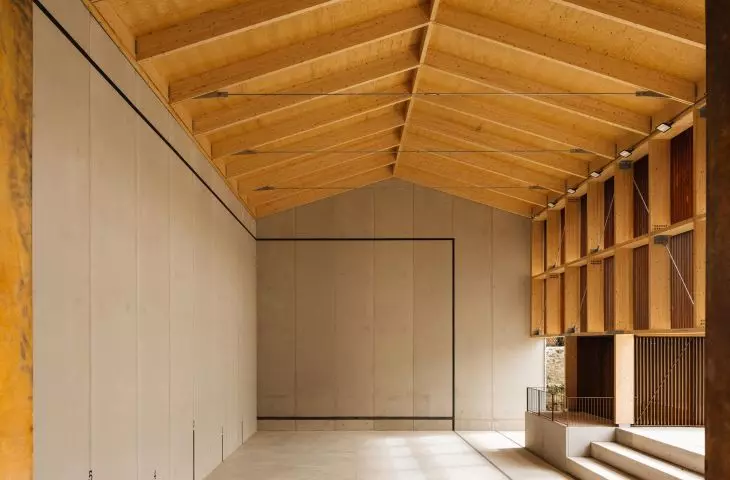 The Maeztu Frontón in Aguilar de Codés, designed by VERNE Arquitectura + Alejandro Maortua