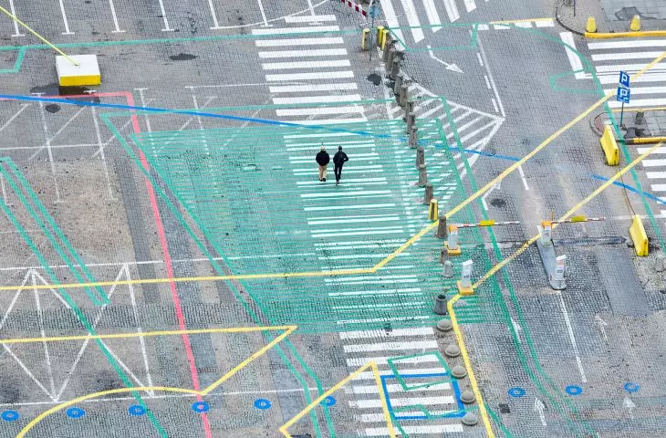 installation as part of the 9th edition of the Warsaw Under Construction festival