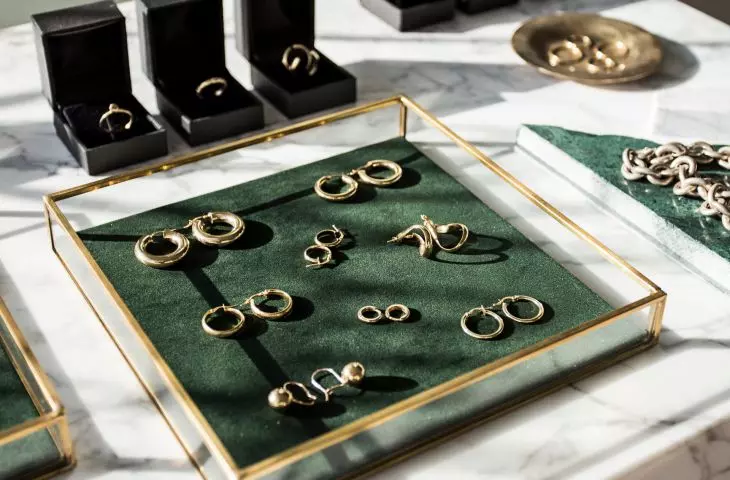 The boutique also sells jewelry