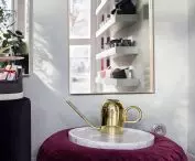 The interior of the boutique was created with women in mind 