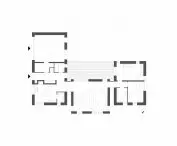House Zacisze Leśne, first floor plan