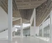 The Suzhou Museum of Contemporary Art on Jinji Lake, designed by BIG