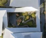 Suzhou Museum of Contemporary Art nad jeziorem Jinji projektu BIG