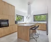 House Zacisze Forest, kitchen interior