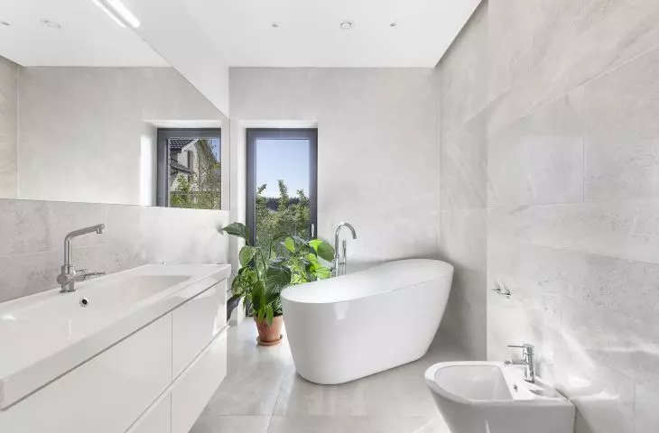 House Zacisze Forest, bathroom