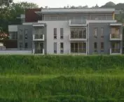 Villa Emaus, view from the Ore Mountains