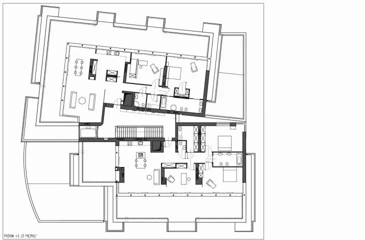 Villa Emmaus, 2nd floor plan