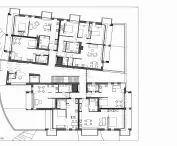 Villa Emmaus, first floor plan
