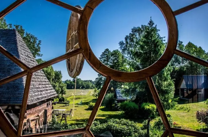 Widok ze studia Koronkowego