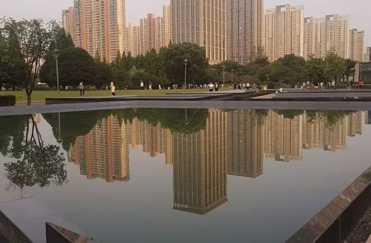 Park miejski w Changzhou  
