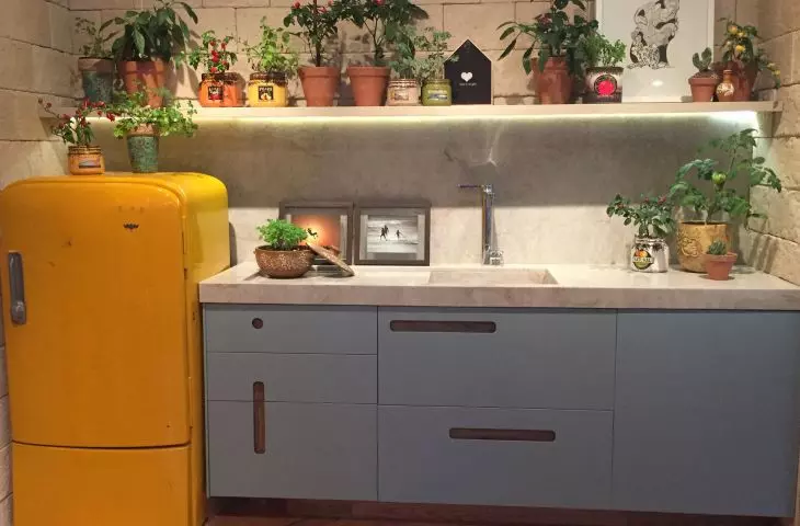Quartzite kitchen countertop 