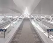 Warsaw West railway station, marking of platforms
