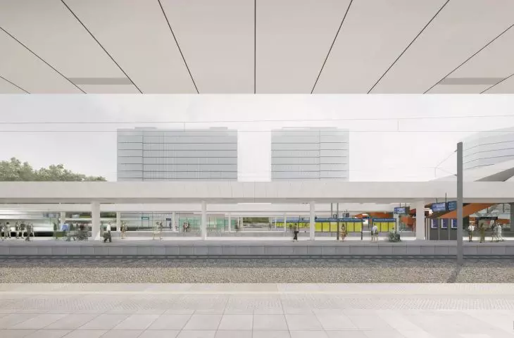 New Warsaw West railway station