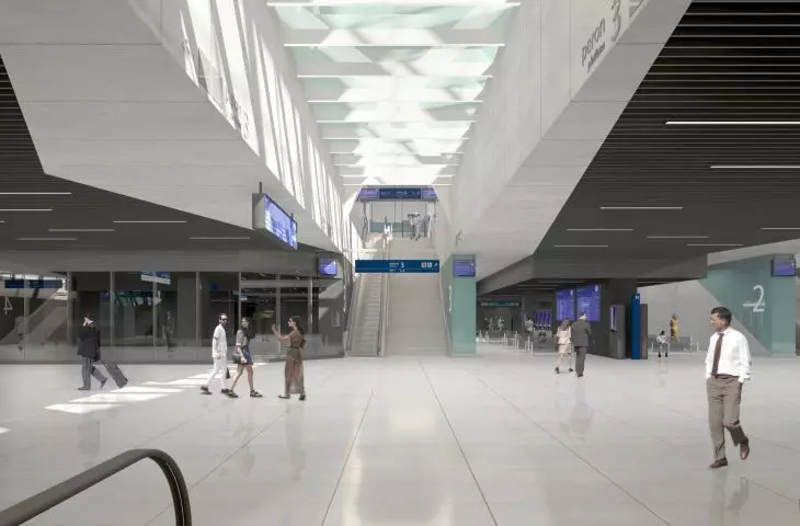 Warszawa Zachodnia railway station, underground passage