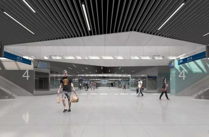 Dworzec Warszawa Zachodnia, przejście podziemne