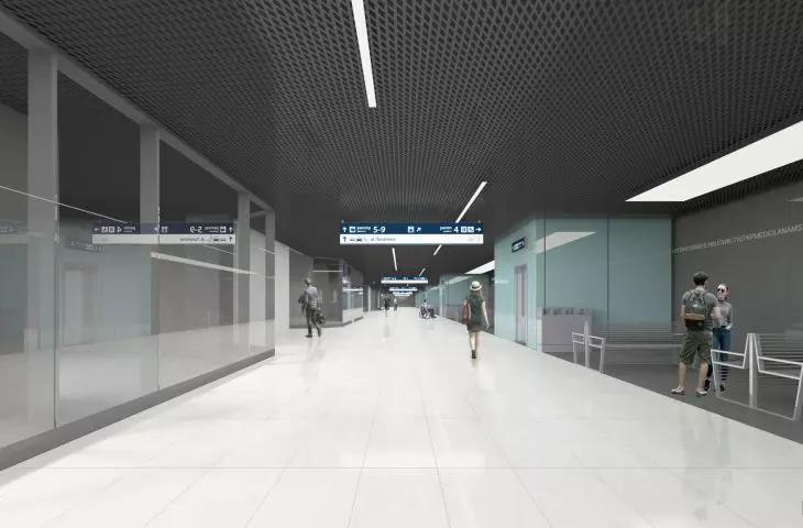 Dworzec Warszawa Zachodnia, czytelne oznakowanie