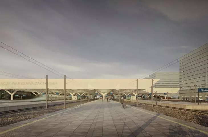 Warsaw West railway station