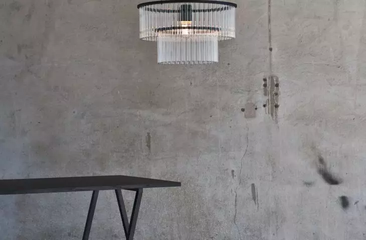 Lampa z kolekcji Maria S. C. podwójna wersja czarna