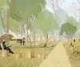 visualization of the park