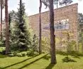 Forest Villa, gabion wall