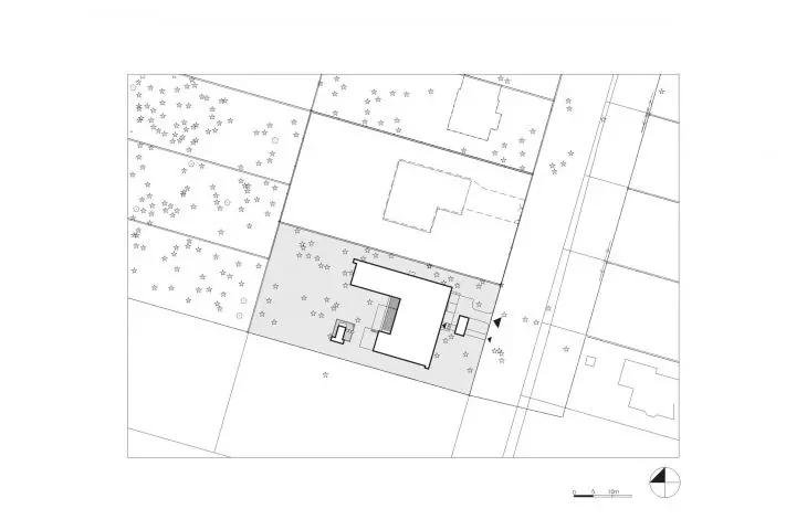 Leśna Willa, plan zagospodarowania