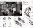 First prize Studio JAZ+Architekci Zmijewski Jaworski Massé. Display design
