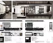 Second prize Maciej Siuda Studio. Arrangement of exhibits