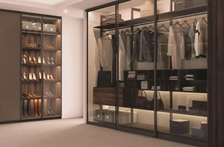Hinged closet doors fit into any interior