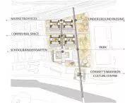 Estate in Saint-Denis, scheme of foundation