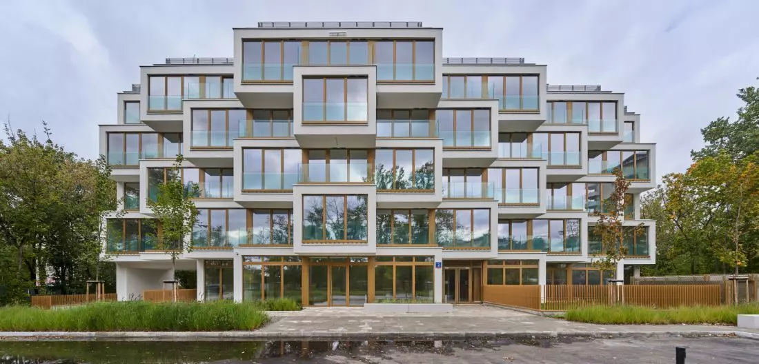 elewacja
apartamentowca 