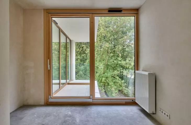 view from inside the building