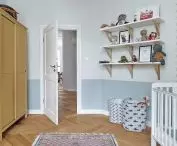 A child's room seen from the other side