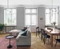 Dining room connected to the living room