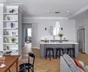 View of the kitchen