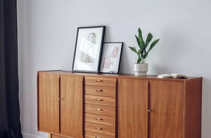 Grey bedroom