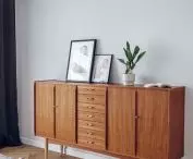 Grey bedroom