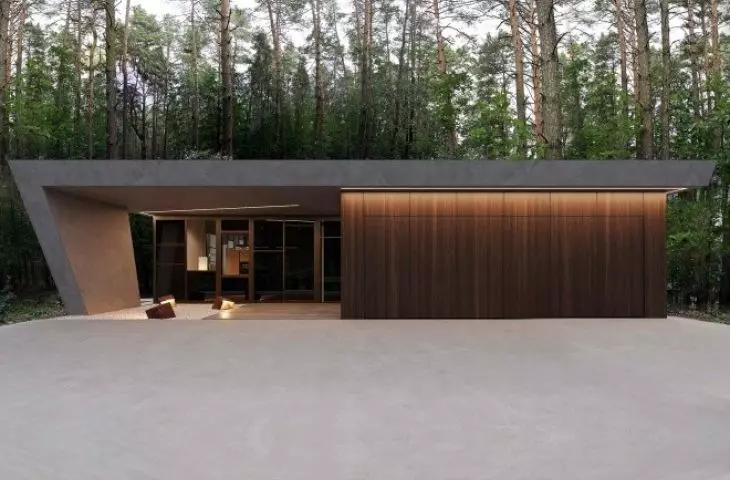 RE: JOSHUA TREE HOUSE, parterowy dom
