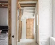 Mirror in a wooden frame