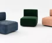 Moon poufs