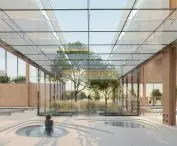 Recreational part of the swimming pool