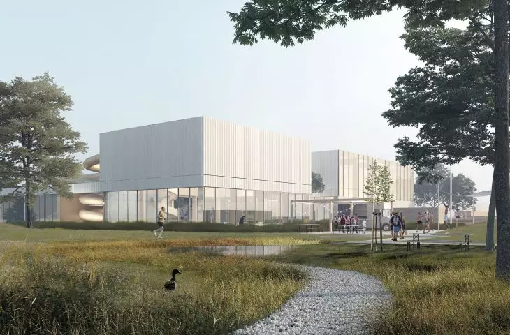 The design of the swimming pool in Piaseczno, solid